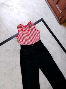 Black Wide Leg Jeans