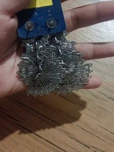 Heavy Oxidised Ear Rings