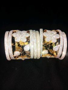 Sparkling Bridal Bangles