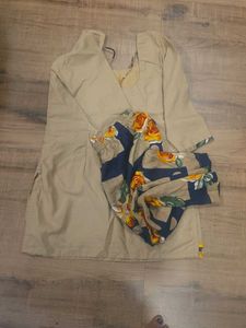 Floral Print Kurta with Pants