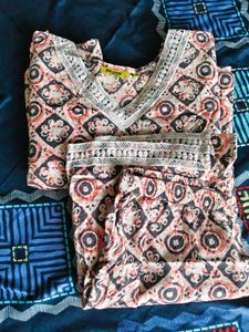 kaftan kurta Set