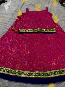 Pink Traditional Chaniya Choli Set