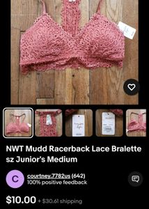 🇮🇩MUDD Lace Brallete (Small) Branded 🤗