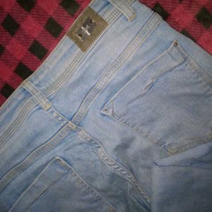 Light Wash Denim Jeans