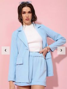 Blazer With Shorts