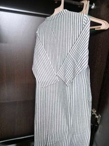 Striped Cotton Kurti