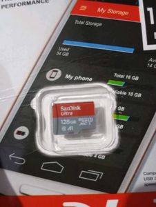 (Pack Of 1 ) 128 Gb Memory Card
