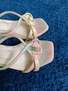 Multicolored Prism Heel