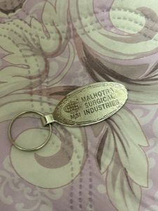 Microtone Metallic Keychain