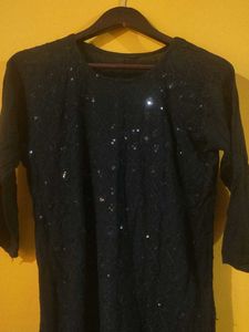 Elegant Black Kurta