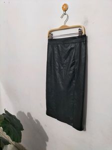 Leather Side Slit Skirt 🖤