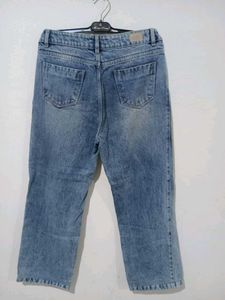 Light Wash Wide Leg Jeans