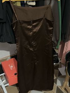 custom satin dress