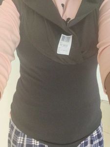 new women girls Stylish Black Bodysuit Top