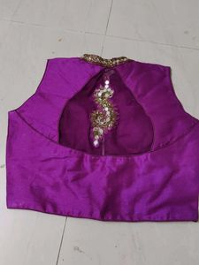 Purple Colour Blouse