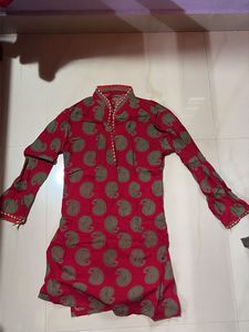 Paisley Print Kurta
