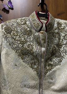 Elegant Embroidered Sherwani