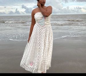 White Midi Dress