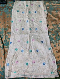 Full Embroidrery Skirt With Side  (Tag Attached)
