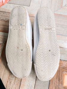 White Canvas Sneakers