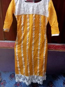 Yellow Kurti
