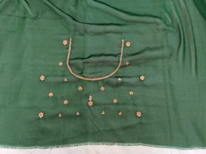 New Fancy Saree With Blouse Unused