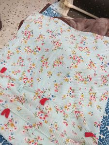 Floral Printed Chiffon Hijab