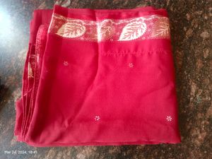 Smooth And Weighted Saree