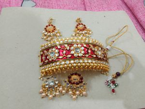 L Jewellery Alloy Gold Plated Multi Colour