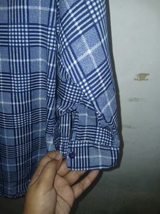 Blue Flannel Shirt