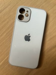 Light Grey Glass Back Cover for iPhone 12 Mini