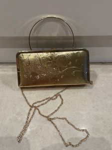 Golden Party Clutch