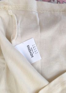 Cream “Cherry On” Baggy Tee 🍒