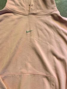 Nike Pink branded Hoodie