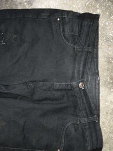 Ripped Black Jeans