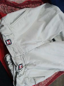 Casual Light Green Pants