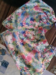 Floral Print Shorts