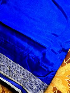 Blue Silk Saree