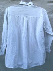 White Button-Down Shirt