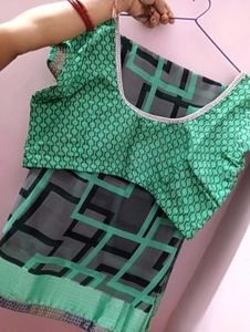 Stylish Patterned Saree