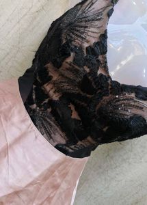 I. Lace &amp; Satin Party Dress