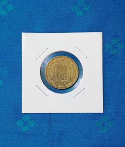 Spain 1 Peseta Coin 1966