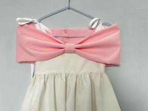Cute Pink & White Dress