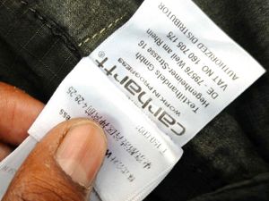 CARHARTT Black Cargo Pants