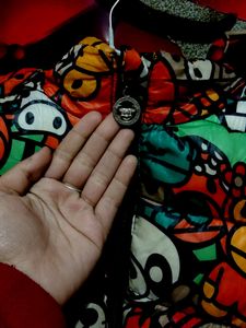 Multicolour Animal Print Jacket