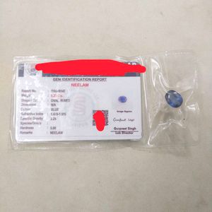 6.25 CTS. Original Blue Sapphire (Neelam/नीलम) Gem