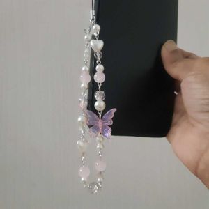 Butterfly Charm Phone Strap