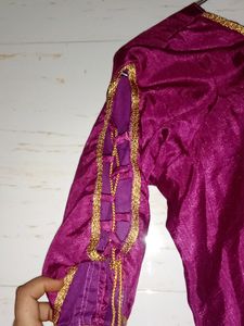 Beautiful Saree With Stitched Blouse