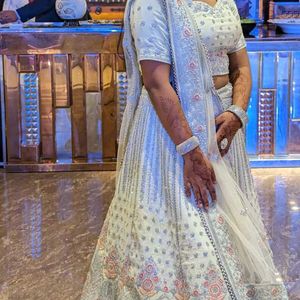 Sea Green Heavy Lehenga