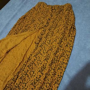 Animal Print Maxi Skirt